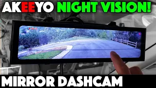 AKEEYO Mirror Dashcam - Super Night Vision AKY-NV-X