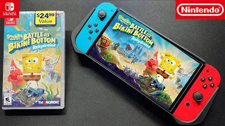 Unboxing SpongeBob SquarePants: Battle for Bikini Bottom - Rehydrated | Nintendo Switch