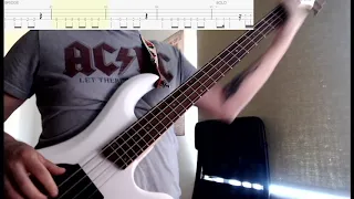 Nirvana - Smells Like Teen Spirit (bass cover with play along tabs)