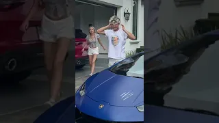 SCRATCHING LAMBORGHINI PRANK 😂 - #shorts