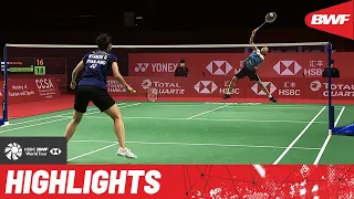 HSBC BWF World Tour Finals | Intanon and Tai go toe to toe once again to secure the semifinals spot