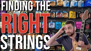 I Got Schooled On Finding The Right Guitar Strings