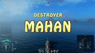 World of Warships - Mahan 7 kills stomp