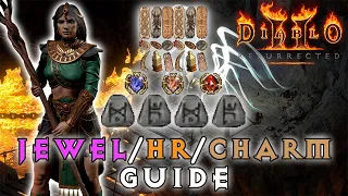 Diablo 2 Resurrected | BEST Place to Find HRs, Jewels, Charms | All You Need to Know LK [Guide]