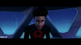 Escena de persecución| spiderman across the spider-verse