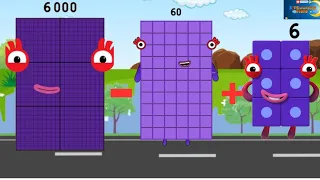 Numberblocks big to small squence subtraction|learn to count #mathsforkids @kidslearningvideos29