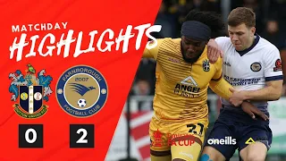 HIGHLIGHTS Sutton United vs Farnborough 05/11/22 FA Cup