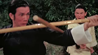 Challenge of the Masters (1976) - Fight in the Forest