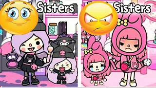 Melody And Kuromi😱 | Rich Bad Sister Vs Rich Good Sister❤‍🔥 | Sad Story🔥 | Toca Life World🔥