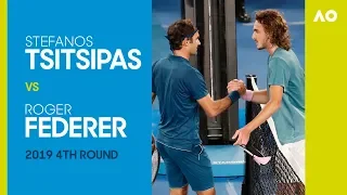 Stefanos Tsitsipas v Roger Federer - Australian Open 2019 4R | AO Classics