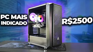 PC GAMER DE R$2500 MAIS INDICADO HOJE, RODA TUDO E É BARATO (MONTAGEM E TESTES) 2024