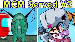 Friday Night Funkin' VS Plankton Got Served V2 | Mistful Crimson Morning V2 (FNF Mod/MCM/Spongebob)