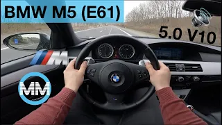 BMW M5 Touring 5.0 V10 (373 kW) Chill POV Test Drive - WHAT A CAR!