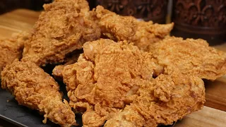 How To Make Fried Chicken Recipe Restaurant Style | Seasoned Salt Brine