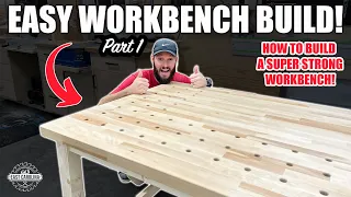 EASY workbench/assembly table build! // Part 1