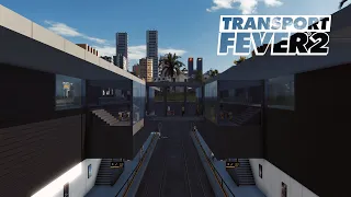 The Transport Fever Metro Line in a CUTTING | Twin Cities Metro Highlight with Cabview