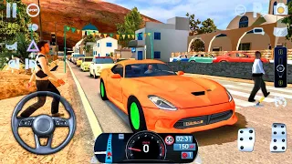 Driving School Sim #35 Santorini Levels 5-6! Car Games Android gameplay