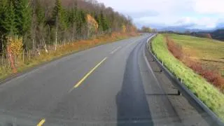 Driving to Harstad, Norway