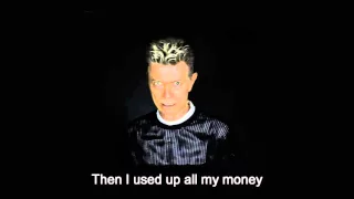 David Bowie - Lazarus Lyric Video