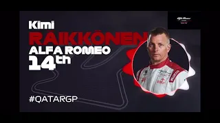 Kimi Räikkönen and Antonio Giovinazzi silence after Qatar GP | Team Radio