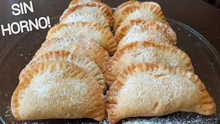 Como hacer EMPANADAS DULCES sin HORNO | RELLENO CASERO!