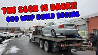 THE VOLVO S60R IS BACK! MY 450WHP VOLVO BUILD begins now!