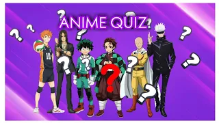 Guess The Anime 💬 Characters in 3 Seconds 🕹️ | 25 Characters 👤 | ANIME QUIZ