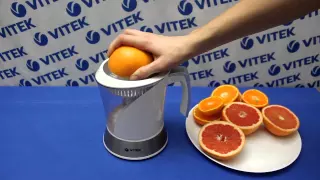 Рецепт приготовления мандариново-грейпфрутового сока в соковыжималке VITEK VT-3654 W