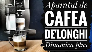 De'Longhi Dinamica Plus ECAM 370.95.T Unboxing și Test  (limba Română)