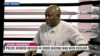 WATCH: Police Dismiss Officers for Checking Citizen's Phone, Beating Man With Cutlass