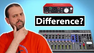 Audio Interface Vs Mixer With USB Interface