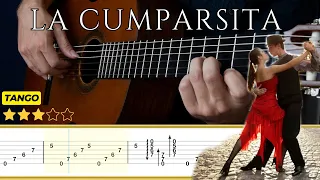 LA CUMPARSITA 🎸 (How to play the MOST FAMOUS TANGO on guitar) | Tutorial + FREE TABS |