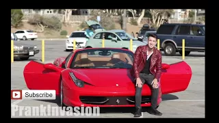 Kissing prank with hot girls - Ferrari Gold digger prank | prank show TV|