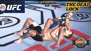 EA sports UFC mobile. the dead lock from TJ GRANT