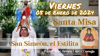 ✅ MISA DE HOY viernes 5 de Enero 2024 - Padre Arturo Cornejo