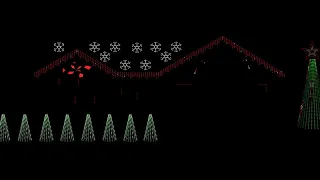 Kelly Clarkson - Run Run Rudolph: xLights Sequence - Original Layout