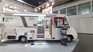 EUR200k Mercedes motorhome with modern interiror design : Notin Calgary JF Modelle Excel Evolution