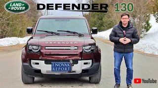 It's Huge! - The new Land Rover Defender 130 blends girth with grandeur