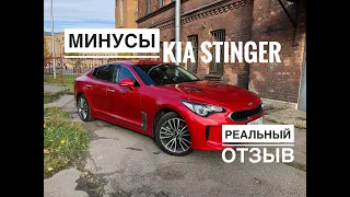 Kia Stinger. Минусы. Разгон. Реальный отзыв владельца.