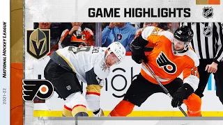 Golden Knights @ Flyers 3/8 | NHL Highlights 2022