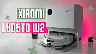 HE 'S MOPPING THE FLOORS ! DON'T WIPE Xiaomi Lydsto W2 ROBOT VACUUM CLEANER IS BIG COOL AND POWERFUL