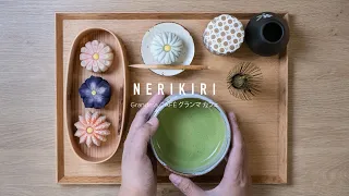 ホームメイド和菓子 Homemade Wagashi Nerikiri Chrysanthemum Japanese Traditional Candy Art
