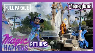 Magic Happens Parade Returns to Disneyland