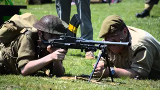 Bren Gun Demonstration - Fort Rodd Hill May 17, 2015