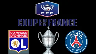 Coupe de France Final 2024 Olympique Lyon - Paris Saint-Germain PES 2021