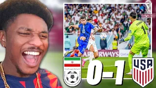 USA 1-0 Iran LIVE Reaction! | ROUND OF 16 WE HERE!!!🔥