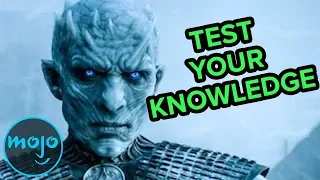 Top 10 Game of Thrones Trivia