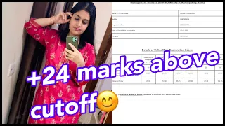 My Ibps Po mains selected scorecard 2021 || +24 above cutoff😍