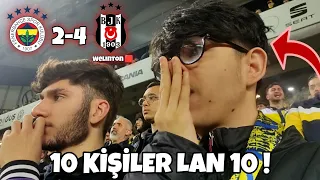 FANATİK FENERLİLER BEŞİKTAŞ DERBİSİNİ İZLİYOR ! [Fenerbahçe 2-4 Beşiktaş]