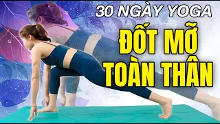 Thử thách yoga giảm mỡ - Ngày 17 - Yoga GIẢM MỠ SĂN CHẮC TOÀN THÂN | Hoàng Uyên Yoga